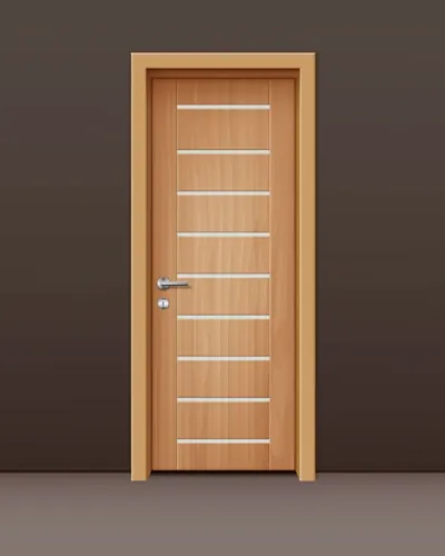 Flush Door in use